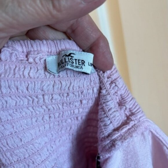 Hollister Pink Sundress summer boho Size Small *READ* - Picture 4 of 6